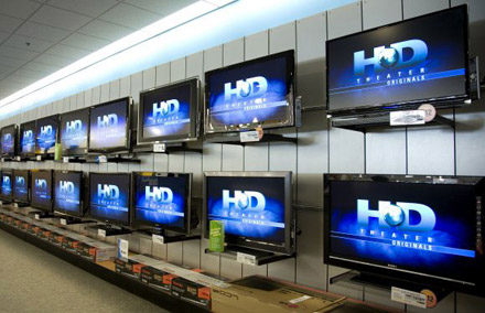 Продажа телевизоров в комиссионных магазинах